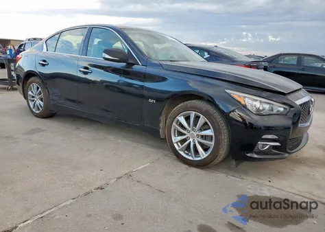 2017 Infiniti Q50 Base z USA, uszkodzony, nr VIN JN1CV7AP4HM641498
